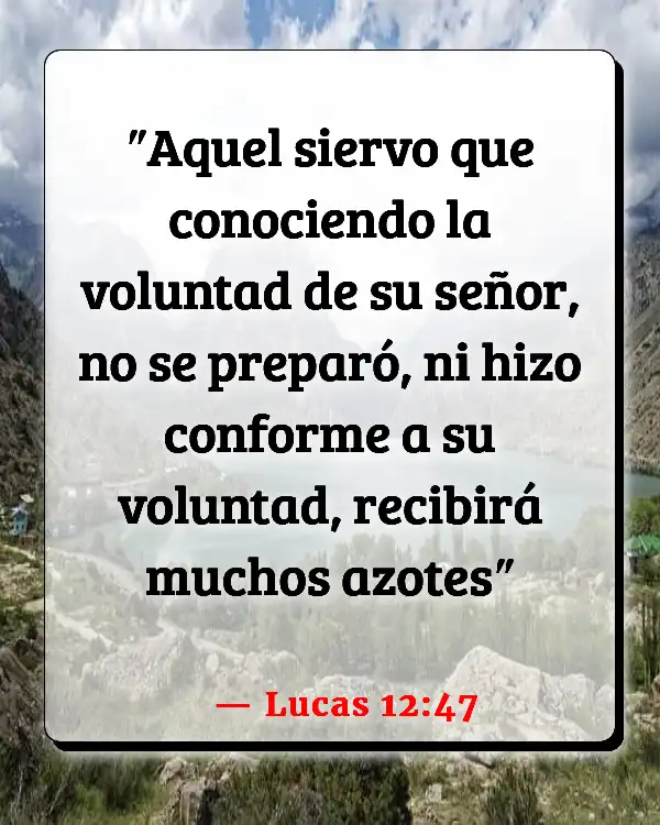 Versículos De La Biblia   	SIDA  (Lucas 12:47)