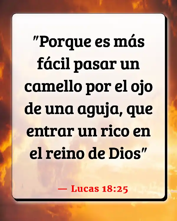 Versículos De La Biblia Difícil (Lucas 18:25)