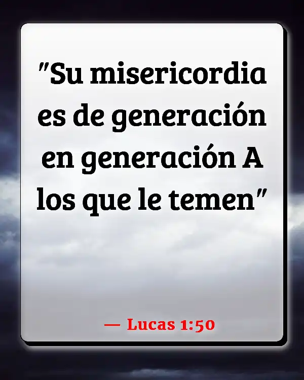 Versículos De La Biblia Reverencia (Lucas 1:50)