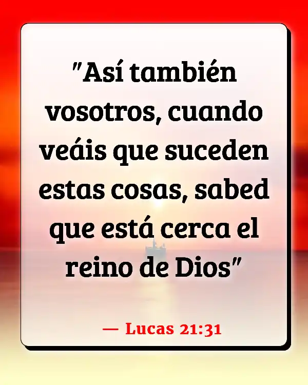 Versículos De La Biblia   	Limpiando tu vida  (Lucas 21:31)