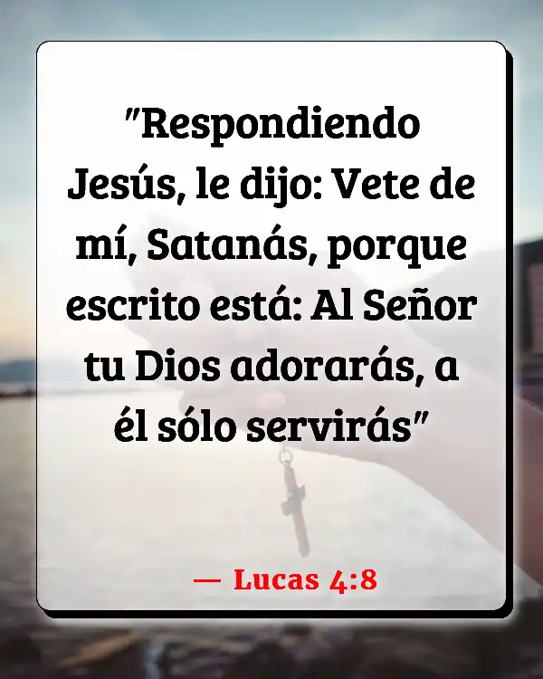 Versículos De La Biblia Camino a Emaús (Lucas 4:8)