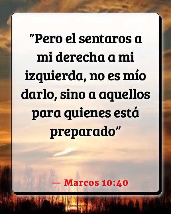 Versículos De La Biblia   	Mano derecha de Dios  (Marcos 10:40)