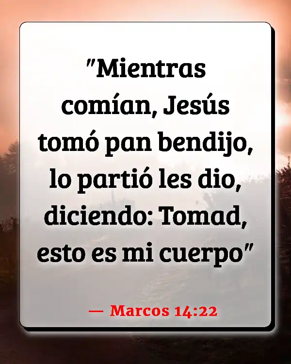 Versículos De La Biblia Pascua (Marcos 14:22)