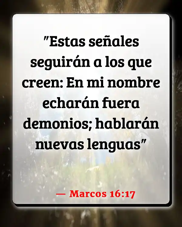 Versículos De La Biblia   	Ungiendo tu hogar  (Marcos 16:17)