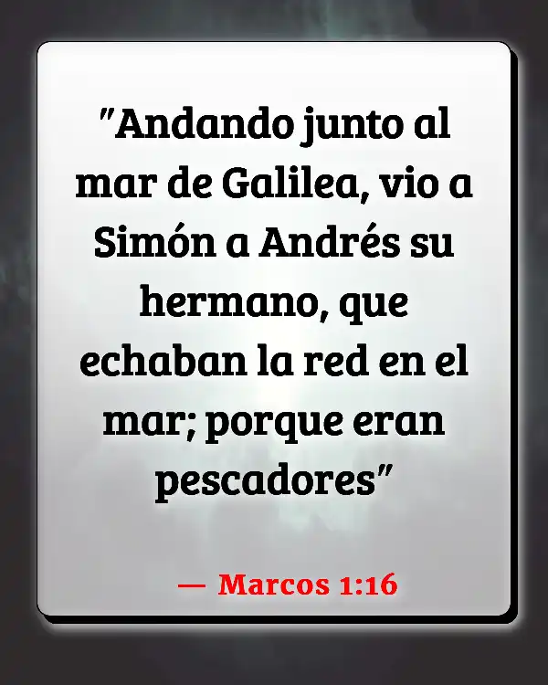 Versículos De La Biblia Andrés (Marcos 1:16)