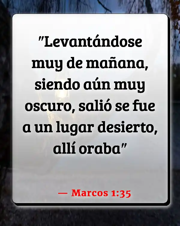 Versículos De La Biblia Parayer (Marcos 1:35)