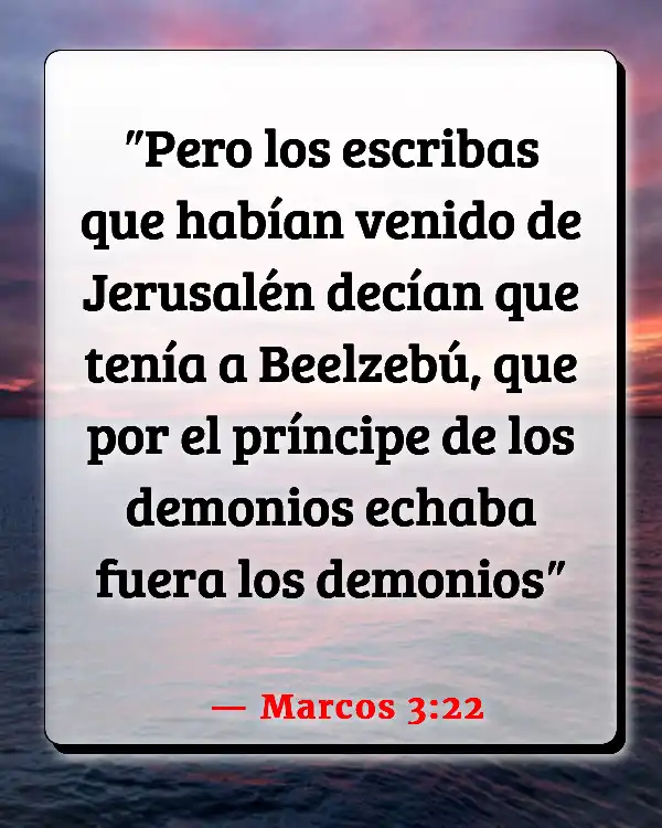 Versículos De La Biblia Blasfemia contra el Espíritu Santo (Marcos 3:22)
