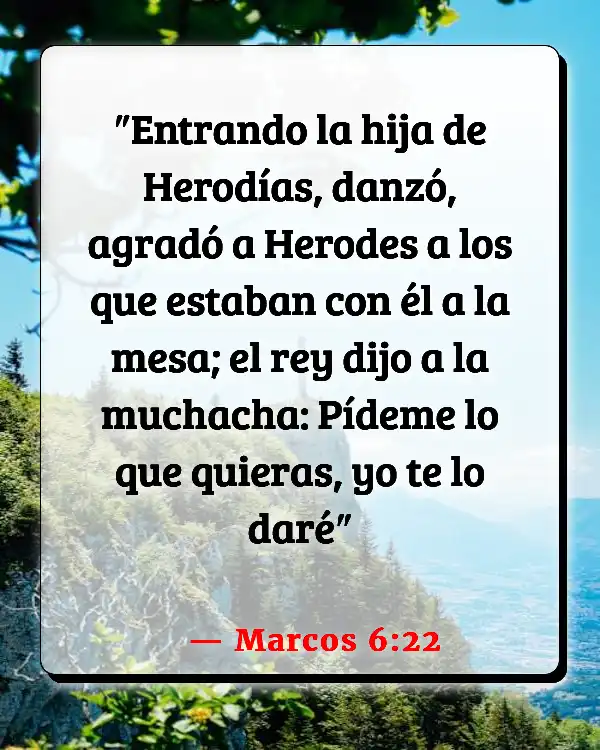 Versículos De La Biblia Bailando en la iglesia (Marcos 6:22)