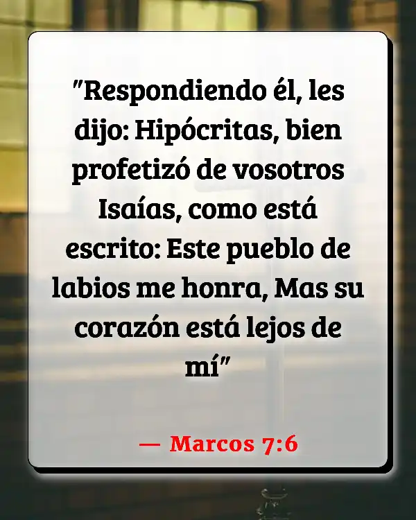 Versículos De La Biblia Paganismo (Marcos 7:6)