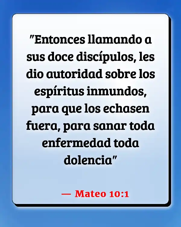 Versículos De La Biblia Paranormal (Mateo 10:1)
