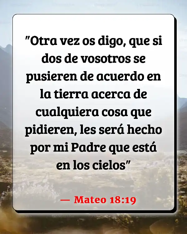 Versículos De La Biblia Parayer (Mateo 18:19)