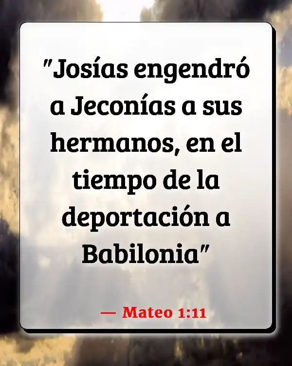 Versículos De La Biblia   	David y Natán  (Mateo 1:11)