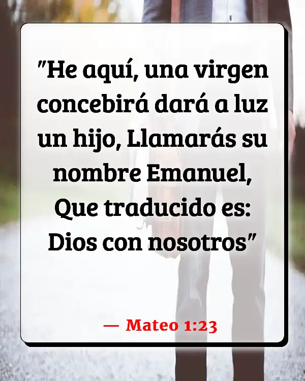 Versículos De La Biblia   	Virgen María  (Mateo 1:23)