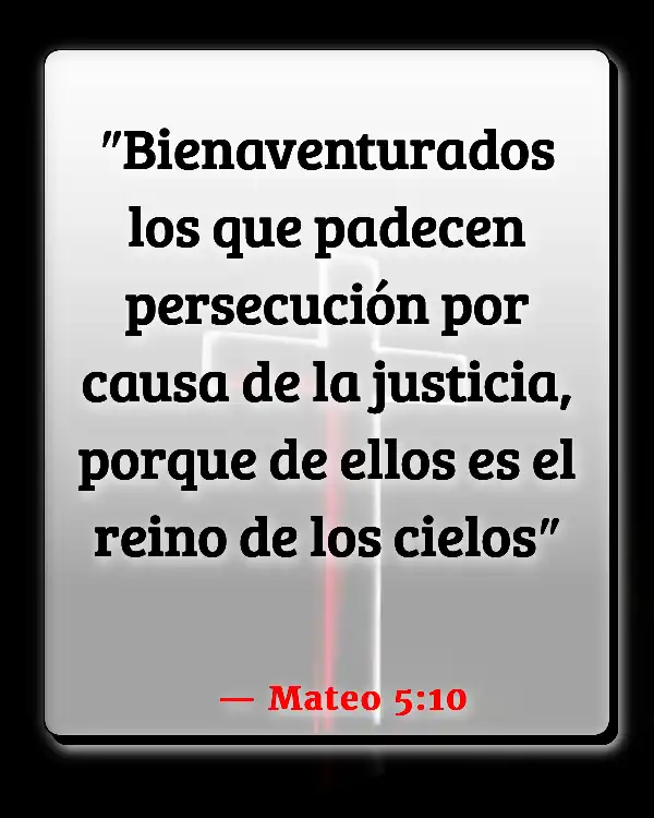 Versículos De La Biblia Oficiales de policía (Mateo 5:10)
