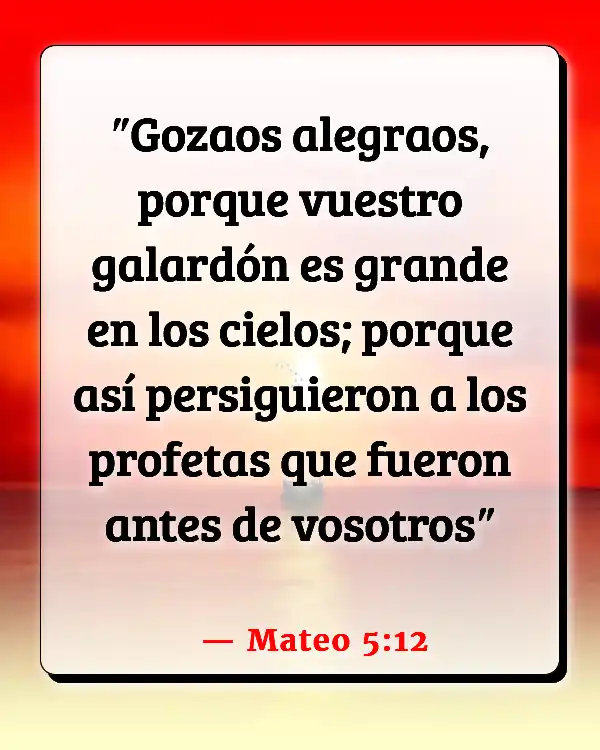 Versículos De La Biblia Relaciones abusivas (Mateo 5:12)