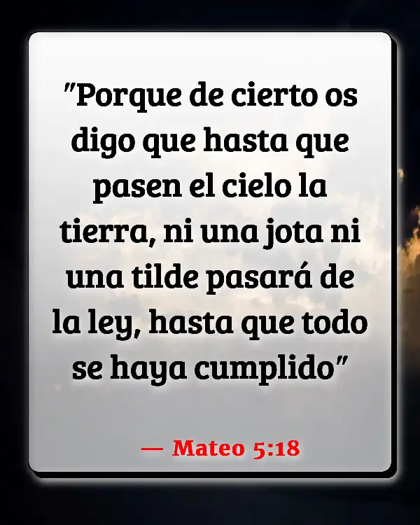 Versículos De La Biblia Preservación (Mateo 5:18)