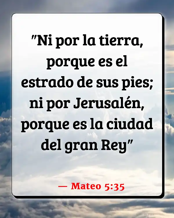 Versículos De La Biblia   	Pies Hermosos  (Mateo 5:35)