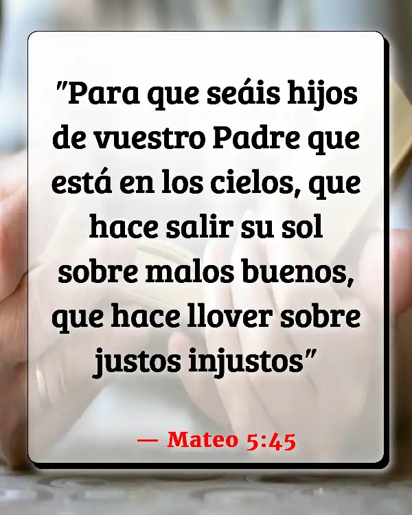 Versículos De La Biblia Adopción (Mateo 5:45)