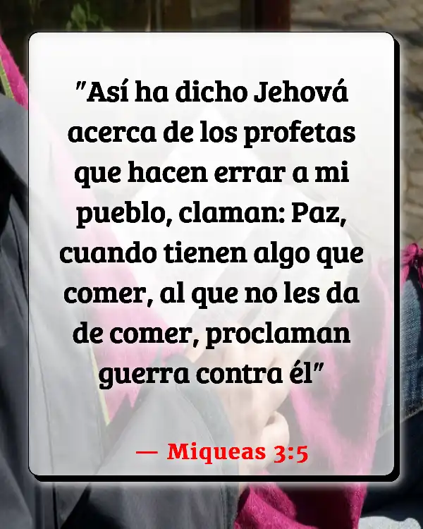 Versículos De La Biblia   	Autismo  (Miqueas 3:5)