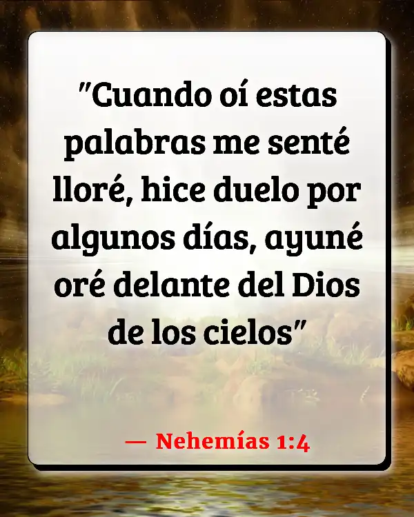 Versículos De La Biblia Patriotismo (Nehemías 1:4)