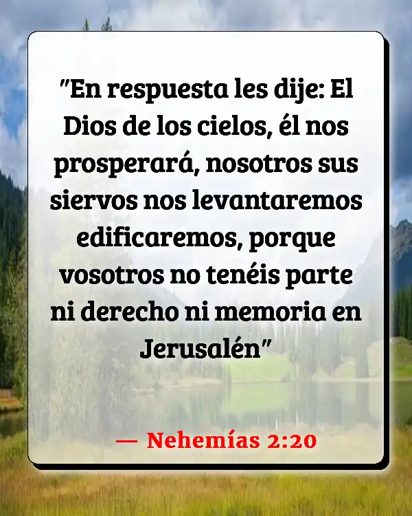 Versículos De La Biblia Palestina (Nehemías 2:20)