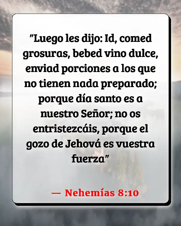 Versículos De La Biblia Depresión (Nehemías 8:10)