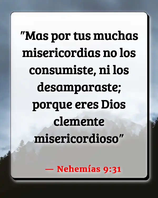 Versículos De La Biblia Divina Misericordia (Nehemías 9:31)