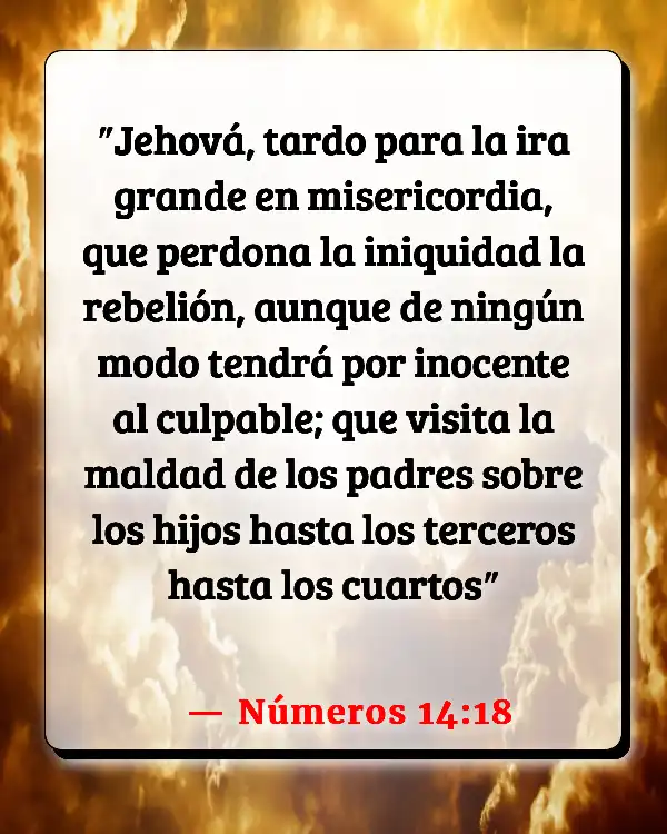 Versículos De La Biblia Abundante (Números 14:18)