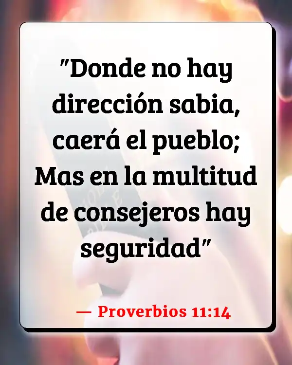 Versículos De La Biblia Patriotismo (Proverbios 11:14)