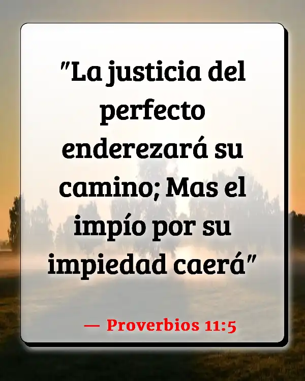 Versículos De La Biblia   	SIDA  (Proverbios 11:5)