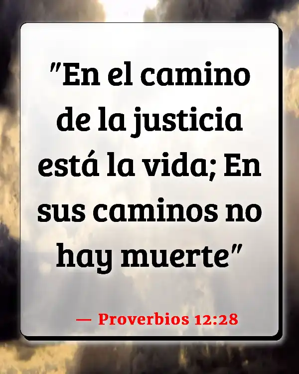 Versículos De La Biblia Camino (Proverbios 12:28)