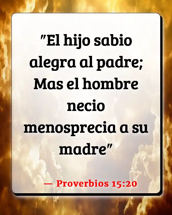 Versículos De La Biblia El Cuervo (Proverbios 15:20)