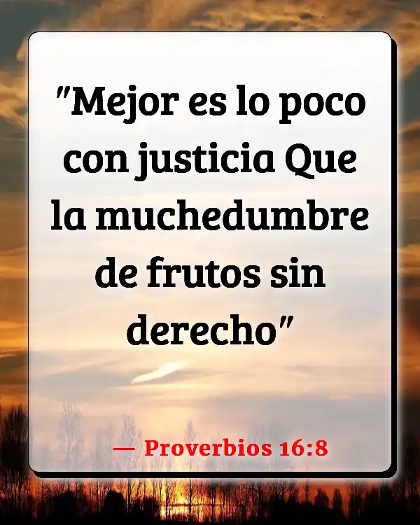 Versículos De La Biblia Contabilidad (Proverbios 16:8)