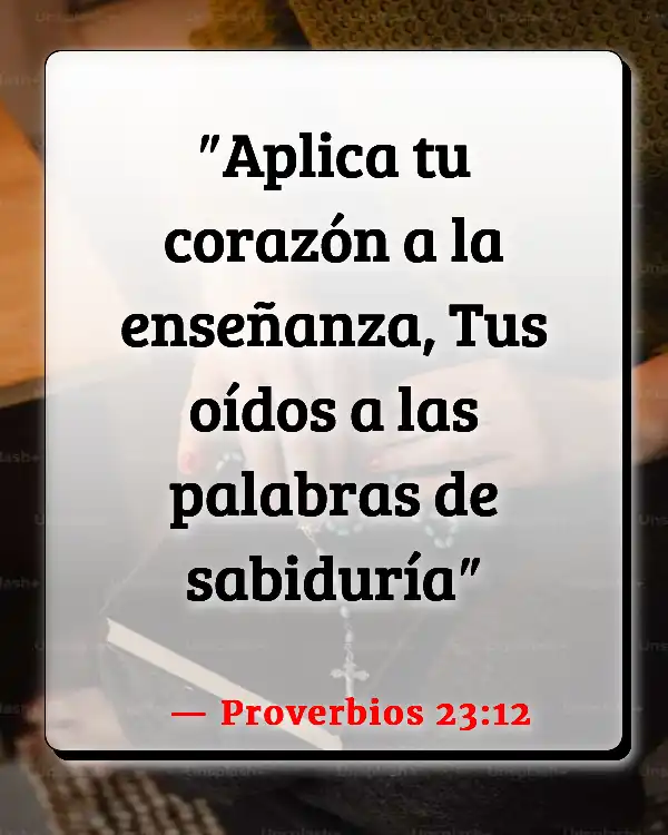 Versículos De La Biblia   	Castigar a tus hijos  (Proverbios 23:12)