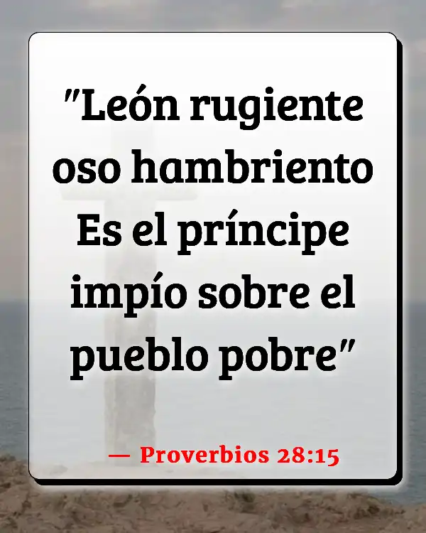 Versículos De La Biblia   	Osos  (Proverbios 28:15)