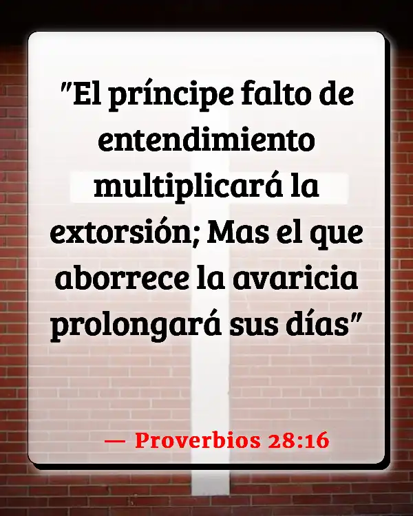 Versículos De La Biblia   	Líderes malvados  (Proverbios 28:16)