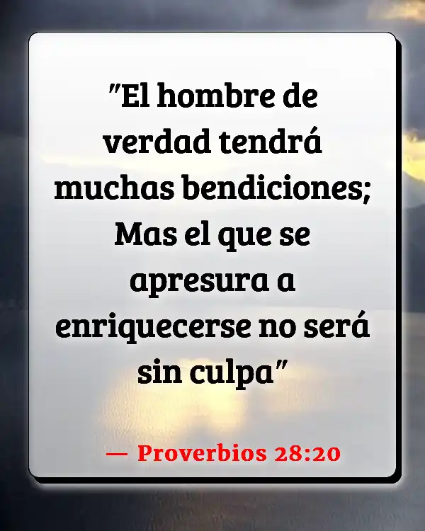 Versículos De La Biblia Abundante (Proverbios 28:20)