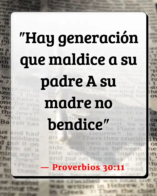 Versículos De La Biblia El Cuervo (Proverbios 30:11)