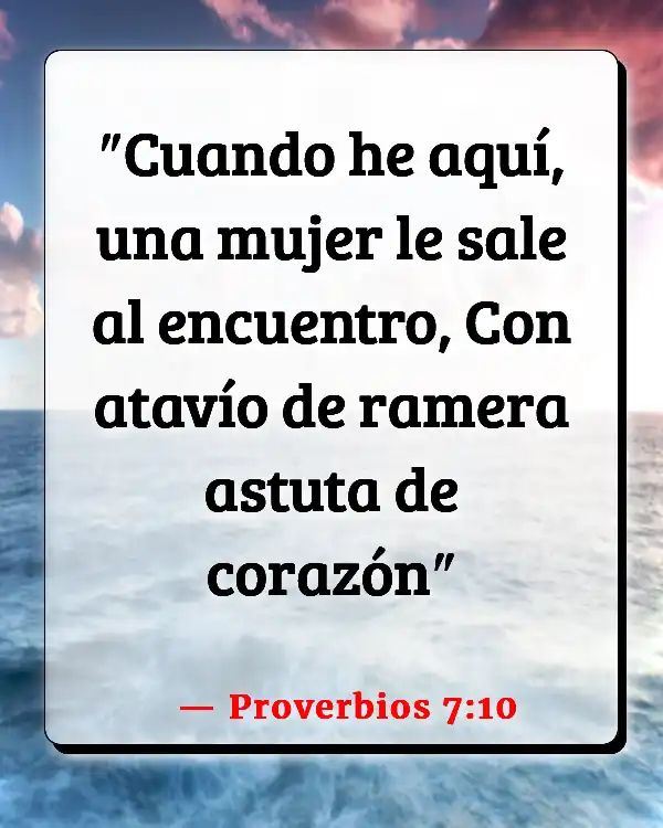 Versículos De La Biblia Pantalones (Proverbios 7:10)