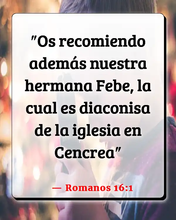Versículos De La Biblia Capataz (Romanos 16:1)