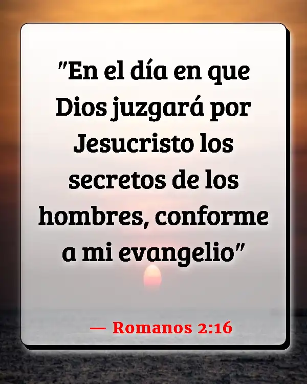 Versículos De La Biblia Contabilidad (Romanos 2:16)