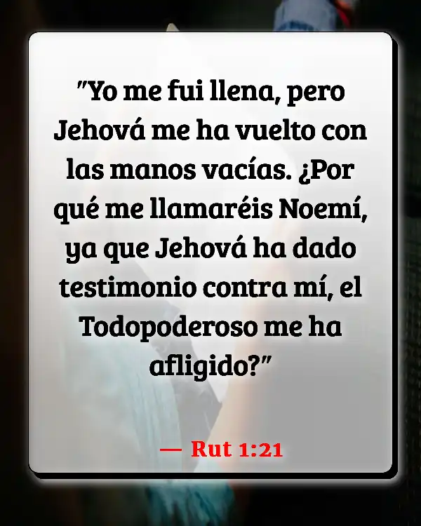 Versículos De La Biblia Noemí (Rut 1:21)