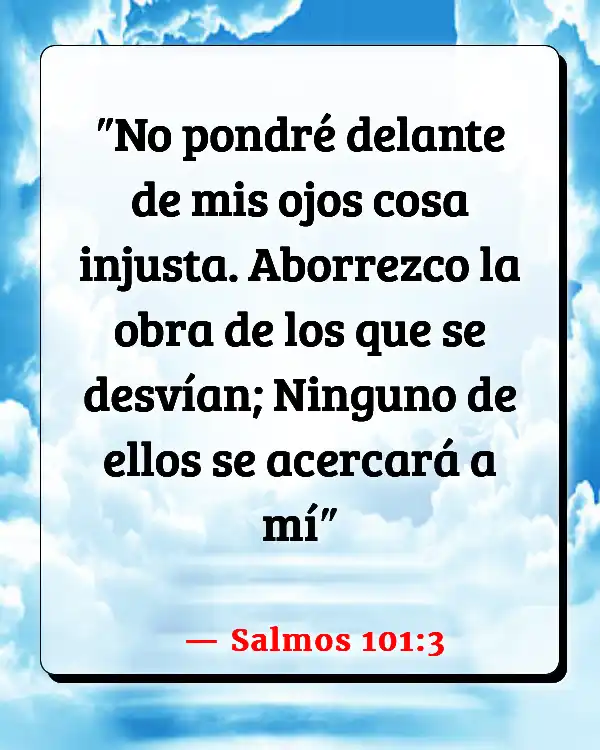 Versículos De La Biblia   	Ponografía  (Salmos 101:3)