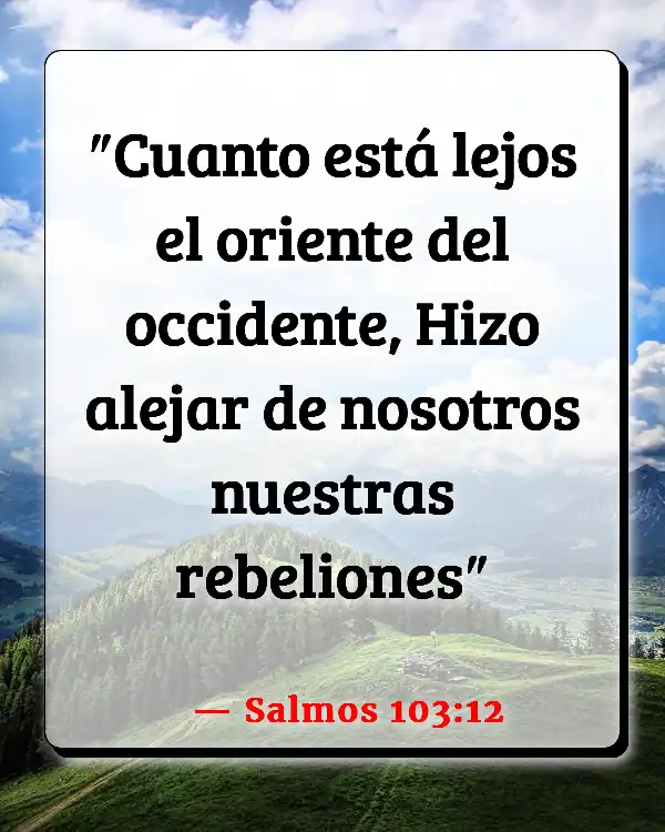 Versículos De La Biblia Perdón (Salmos 103:12)