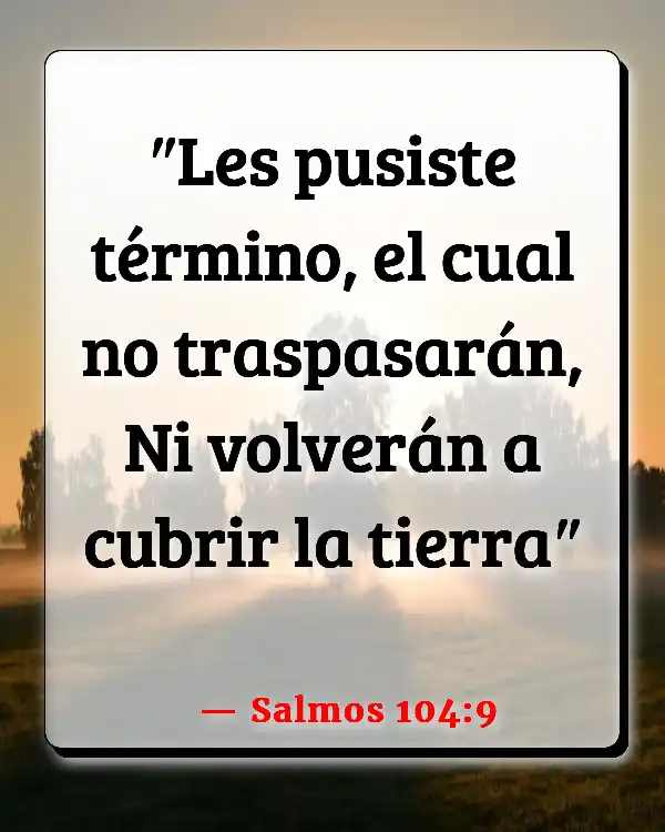 Versículos De La Biblia Nuevo orden mundial (Salmos 104:9)