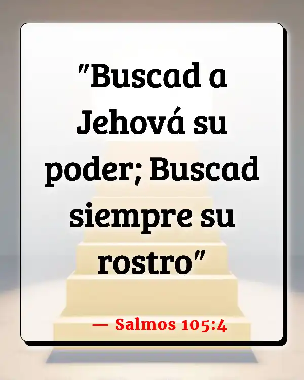 Versículos De La Biblia Graduación (Salmos 105:4)