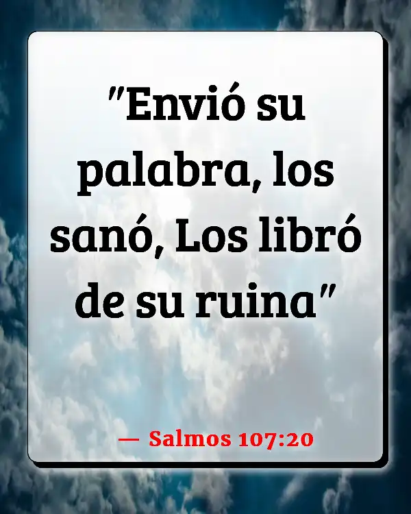Versículos De La Biblia   	Acupuntura  (Salmos 107:20)