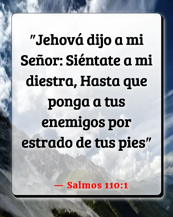 Versículos De La Biblia Ser fiel (Salmos 110:1)