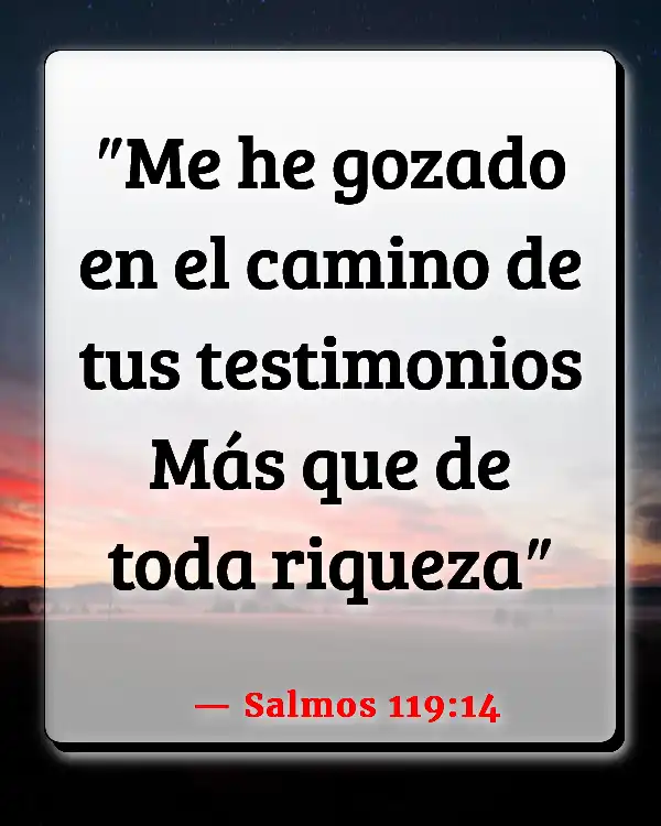 Versículos De La Biblia   	Los ángeles se regocijan  (Salmos 119:14)