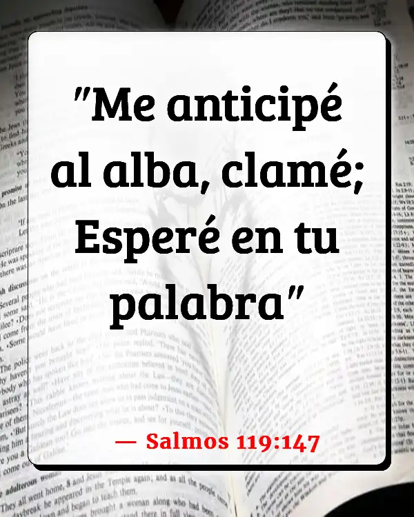 Versículos De La Biblia Mañana (Salmos 119:147)